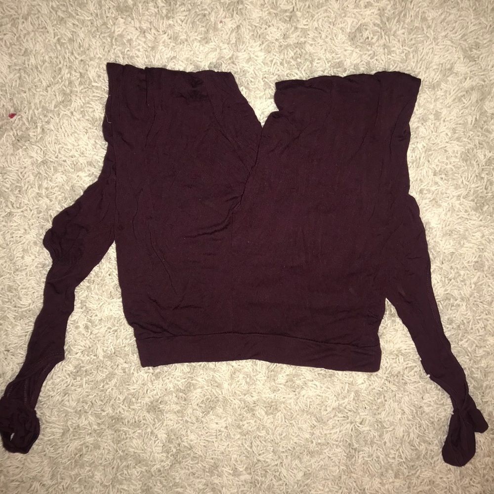 Missguided maroon leggings